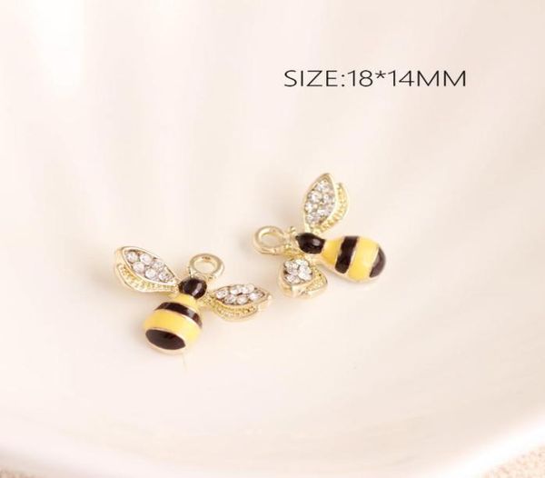 crystal bee enamel alloy gold plated color charms pendants for handmade diy earrings necklace key chain bracelet jewelry making ac2311459, Bronze;silver
crystal bee enamel alloy gold plated color charms pendants for handmade diy earrings necklace key chain bracelet jewelry making ac2311459, Bronze;silver