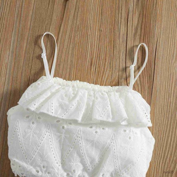 clothing sets kid baby girl's summer clothes set sleeveless ruffled camisole high waist skirt sweet clothing r230815, White
clothing sets kid baby girl's summer clothes set sleeveless ruffled camisole high waist skirt sweet clothing r230815, White