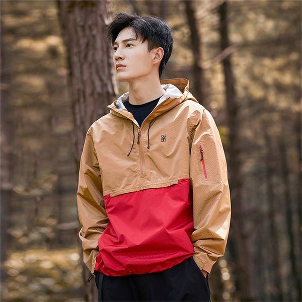 men s jackets summer single layer pullover jacket contrast windproof waterproof half zipper outdoor xhw103023 230814, Black;brown
men s jackets summer single layer pullover jacket contrast windproof waterproof half zipper outdoor xhw103023 230814, Black;brown