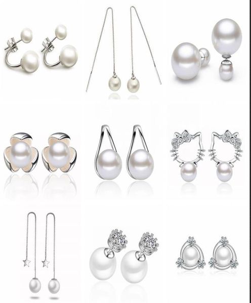 925 sterling silver pearl dangle earrings jewelry for women big pearl charm rhinestone pearl ball earrings jewe5624901, Golden;silver
925 sterling silver pearl dangle earrings jewelry for women big pearl charm rhinestone pearl ball earrings jewe5624901, Golden;silver