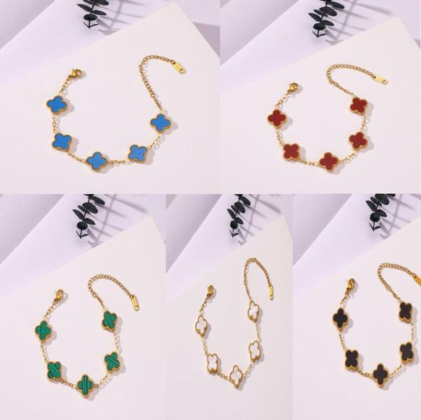 fashion classic 4/four leaf clover charm bracelets bangle chain 18k gold agate shell mother-of-pearl for women&girl wedding mother' day, Black
fashion classic 4/four leaf clover charm bracelets bangle chain 18k gold agate shell mother-of-pearl for women&girl wedding mother' day, Black