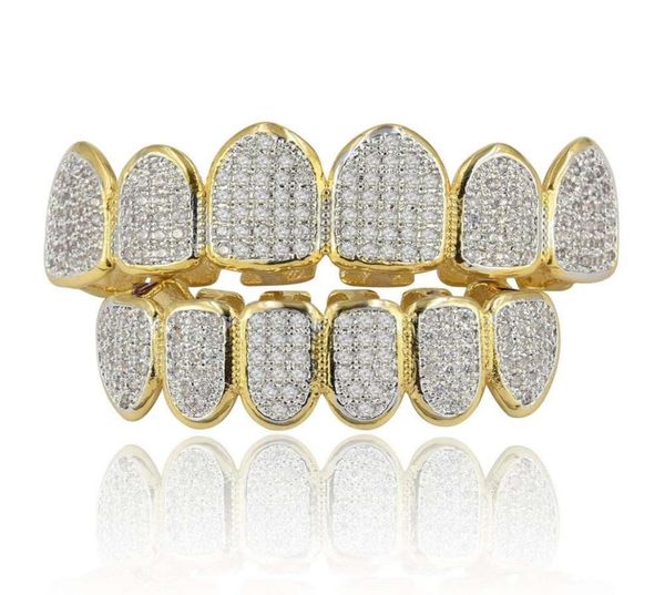 hip hop grillz men women street fashion grade quality bling zirconia micro paved teeth braces luxury 18k gold plating copper denta6183186, Black
hip hop grillz men women street fashion grade quality bling zirconia micro paved teeth braces luxury 18k gold plating copper denta6183186, Black