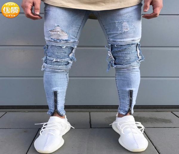 men hip hop gloria jeans hole cowboy elastic foot zipper fashion denim joggers mens jeans3215194, Blue
men hip hop gloria jeans hole cowboy elastic foot zipper fashion denim joggers mens jeans3215194, Blue