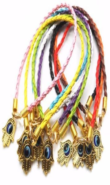 whole 30pcs mixed leather braided fatima hand kabbalah hamsa evil eye charms bracelets diy6103414, Golden;silver
whole 30pcs mixed leather braided fatima hand kabbalah hamsa evil eye charms bracelets diy6103414, Golden;silver