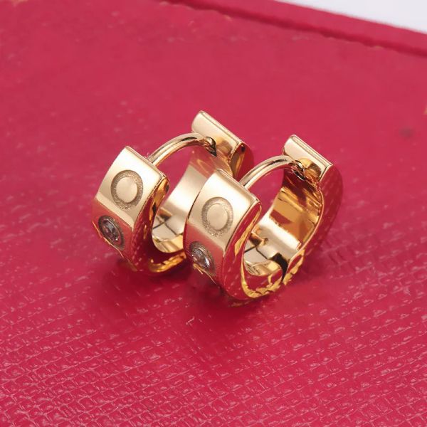 fashion stainless steel women lady hoop earrings designer silver gold love nail earrings wedding promise engagement earring gift never fade, Golden
fashion stainless steel women lady hoop earrings designer silver gold love nail earrings wedding promise engagement earring gift never fade, Golden