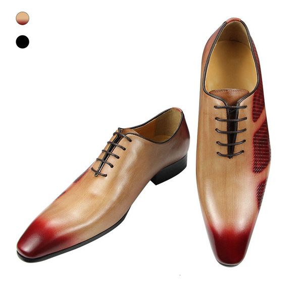 dress shoes brogue summer retro double parquet color men's formal banquet wedding party genuine leather business shoe 230814, Black
dress shoes brogue summer retro double parquet color men's formal banquet wedding party genuine leather business shoe 230814, Black