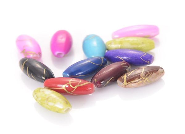 new arrival 500 pcslot 6x12mm sprayed golden line drawing acrylic rice oval shape spacer beads for diy jewelry making6080950, Black
new arrival 500 pcslot 6x12mm sprayed golden line drawing acrylic rice oval shape spacer beads for diy jewelry making6080950, Black
