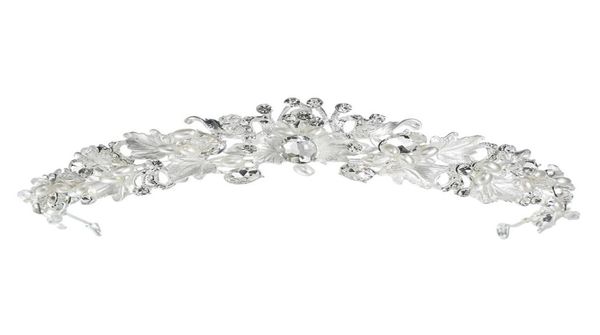 handmade crystal wedding hair accessories rhinestone tiara bridal headband crowns headpiece clear pearls for evening party1869716, Silver
handmade crystal wedding hair accessories rhinestone tiara bridal headband crowns headpiece clear pearls for evening party1869716, Silver