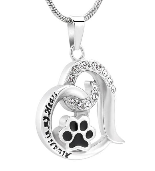 ijd10031 dog cat paw print cremation for pet always in my heart stainless steel memorial urn necklace hold ashes keepsake jewelry6712539, Silver
ijd10031 dog cat paw print cremation for pet always in my heart stainless steel memorial urn necklace hold ashes keepsake jewelry6712539, Silver