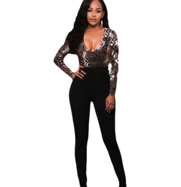 elegant sequined patchwork party jumpsuit rompers women bodycon bodysuit autumn fashion high waist work playsuit56992727128465, Black;white
elegant sequined patchwork party jumpsuit rompers women bodycon bodysuit autumn fashion high waist work playsuit56992727128465, Black;white