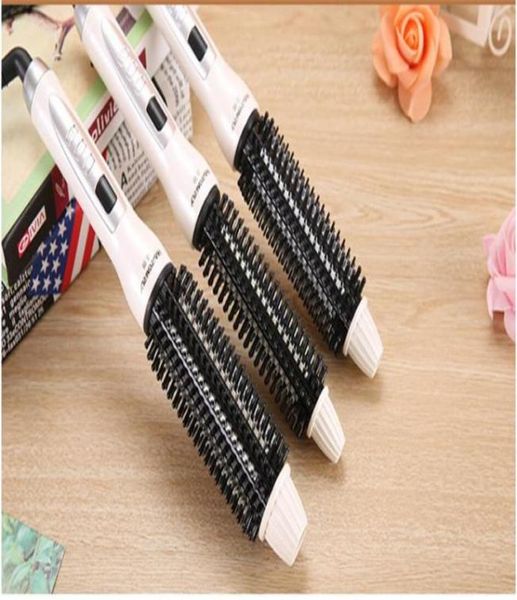 electric anion hair curler iron fast heat straightener comb roller waver brush straighter round hairbrush salon styler curling8041235, Black
electric anion hair curler iron fast heat straightener comb roller waver brush straighter round hairbrush salon styler curling8041235, Black