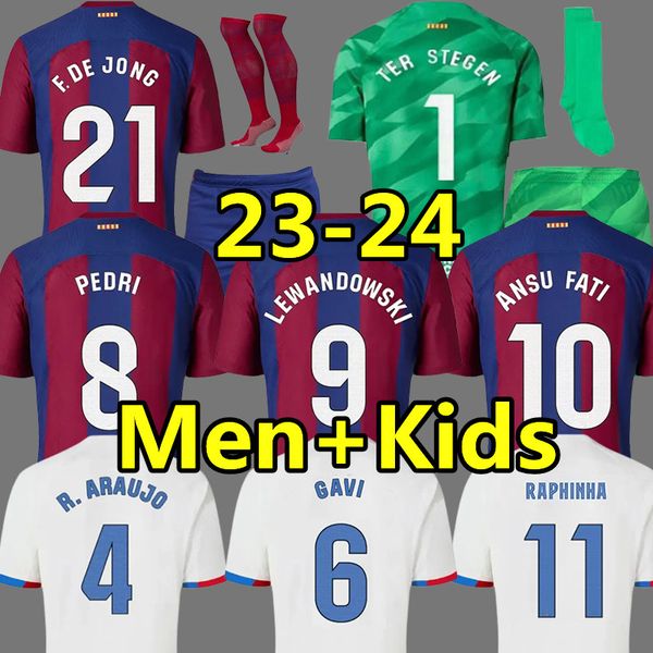 23 24 soccer jerseys lewandowski pedri gavi ter stegen barcelonas ansu fati f. de jong gundogan araujo 2023 2024 barca camiseta de futbol fo, Black;yellow
23 24 soccer jerseys lewandowski pedri gavi ter stegen barcelonas ansu fati f. de jong gundogan araujo 2023 2024 barca camiseta de futbol fo, Black;yellow