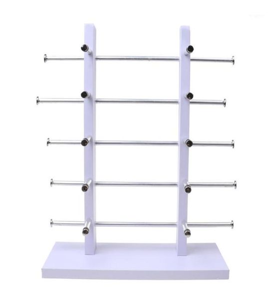 5layer sunglasses eyeglasses display wooden frame rack stand holder organizer earing jewelry packaging white4942058, Black
5layer sunglasses eyeglasses display wooden frame rack stand holder organizer earing jewelry packaging white4942058, Black
