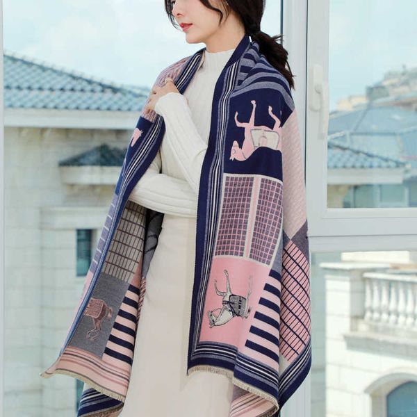 wool luxury designer h on ermes scarf of sale new autumn and winter carriage womens imitation cashmere shawl warm korean version thickened d, Blue;gray
wool luxury designer h on ermes scarf of sale new autumn and winter carriage womens imitation cashmere shawl warm korean version thickened d, Blue;gray