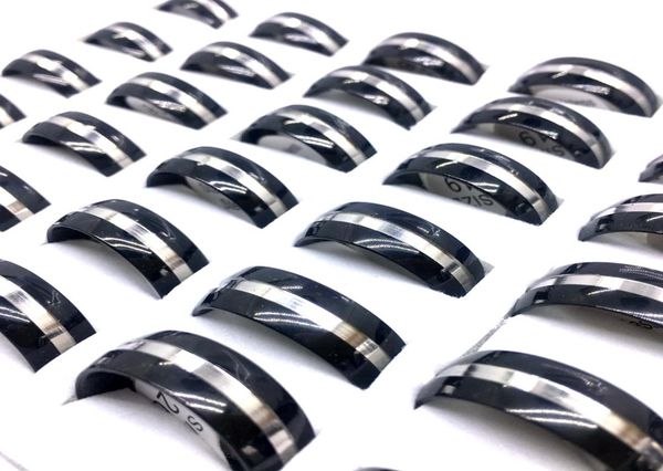 whole 36pcs black men039s women039s stainless steel band ring fashion jewelry party favor gifts finger rings mix styles5446602, Silver
whole 36pcs black men039s women039s stainless steel band ring fashion jewelry party favor gifts finger rings mix styles5446602, Silver