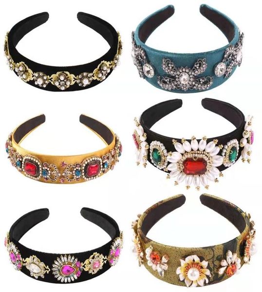 baroque diamond pearls flower headband luxury designer bride wedding statement headbands fashion bohemian hair jewelry 1856944, Silver
baroque diamond pearls flower headband luxury designer bride wedding statement headbands fashion bohemian hair jewelry 1856944, Silver