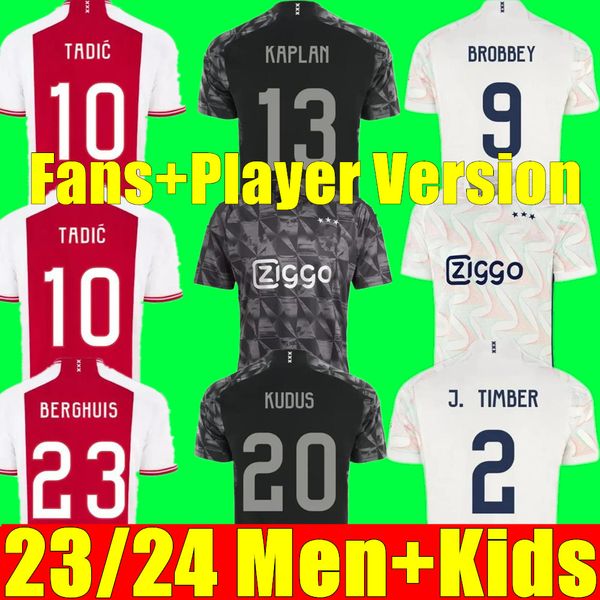 23 24 soccer jerseys brobbey berghuis tadic black marley kit klaassen brobbey bergwijn cruyff 2023 2024 home away football shirt men kids ki, Black;yellow
23 24 soccer jerseys brobbey berghuis tadic black marley kit klaassen brobbey bergwijn cruyff 2023 2024 home away football shirt men kids ki, Black;yellow