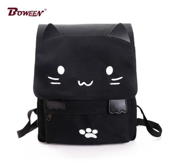 backpack women canvas big black school bags for teenagers girls book bag embroidery printing back bag cat cute rucksack bookbag y17629431
backpack women canvas big black school bags for teenagers girls book bag embroidery printing back bag cat cute rucksack bookbag y17629431