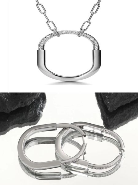 new 18k rose gold plated necklaces ring necklace for women sliver teen girls trendy set chain bracelet fashion party mother engagement jewel, Silver
new 18k rose gold plated necklaces ring necklace for women sliver teen girls trendy set chain bracelet fashion party mother engagement jewel, Silver