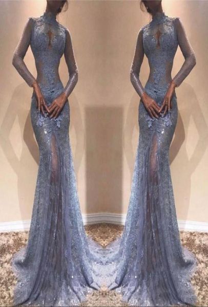 illusion see through lace evening dress mermaid high neck sheer long sleeves appliques long pageant party gowns prom dresses vesti4364499, Black;red
illusion see through lace evening dress mermaid high neck sheer long sleeves appliques long pageant party gowns prom dresses vesti4364499, Black;red