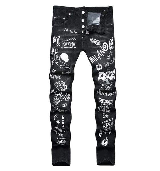 men badge rips stretch black jeans men's fashion slim fit washed motocycle denim pants panelled hip hop trousers 03, Blue
men badge rips stretch black jeans men's fashion slim fit washed motocycle denim pants panelled hip hop trousers 03, Blue