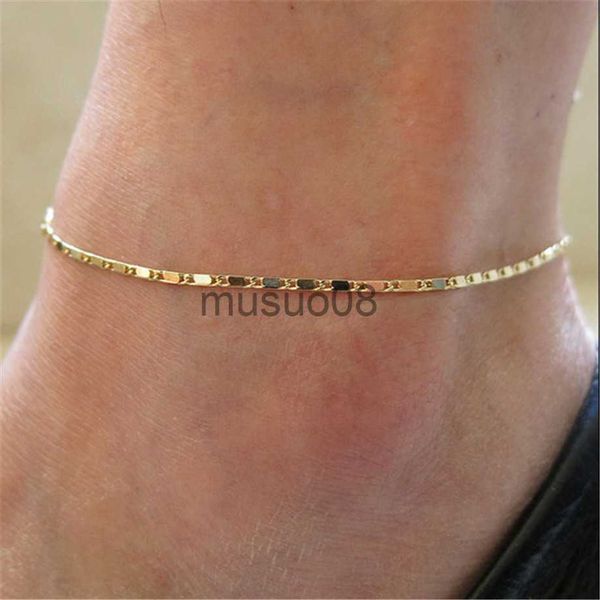 anklets simple woman anklets casual/sporty gold silver color chain women ankle brelet jewelry j230815, Red;blue
anklets simple woman anklets casual/sporty gold silver color chain women ankle brelet jewelry j230815, Red;blue