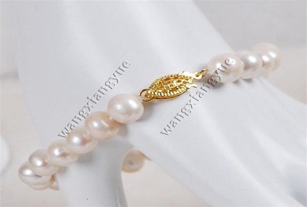 89mm genuine natural white akoya cultured pearl bracelet 7 5 hand knotted3225279l3534919, Black
89mm genuine natural white akoya cultured pearl bracelet 7 5 hand knotted3225279l3534919, Black
