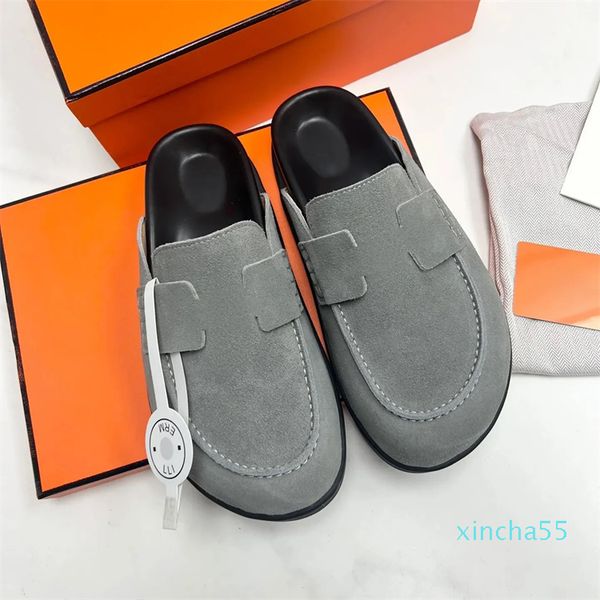 suede sandale men loafer mule slippers boston clogs slides summer swim flat slipper sandal famous designer woman shoe luxury lady mules outd, Black
suede sandale men loafer mule slippers boston clogs slides summer swim flat slipper sandal famous designer woman shoe luxury lady mules outd, Black