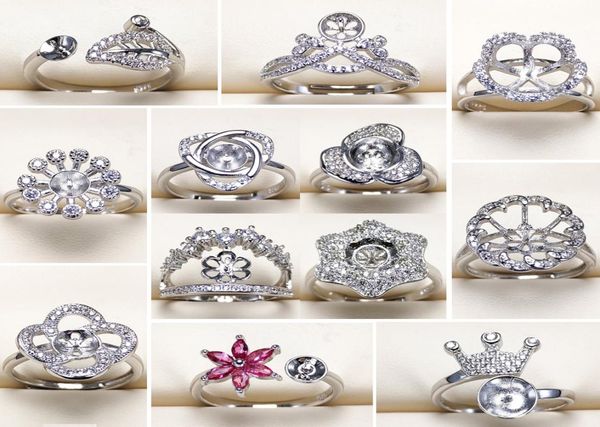 whole pearl ring settings s925 silver ring settings 18 styles ring for women mounting rings adjustable size blank diy jewelry 2363672, Slivery;crystal
whole pearl ring settings s925 silver ring settings 18 styles ring for women mounting rings adjustable size blank diy jewelry 2363672, Slivery;crystal