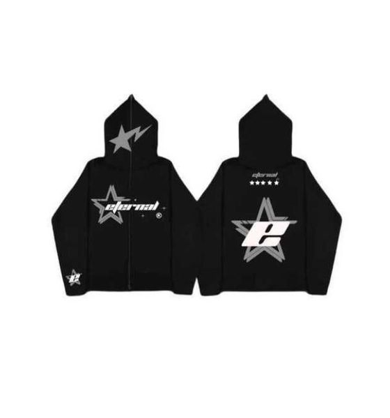 men's hoodies sweatshirts men's star letter printing vintage 2000s zipper hoodie high street fashion y2k punk clothes harajuku cas, Black
men's hoodies sweatshirts men's star letter printing vintage 2000s zipper hoodie high street fashion y2k punk clothes harajuku cas, Black