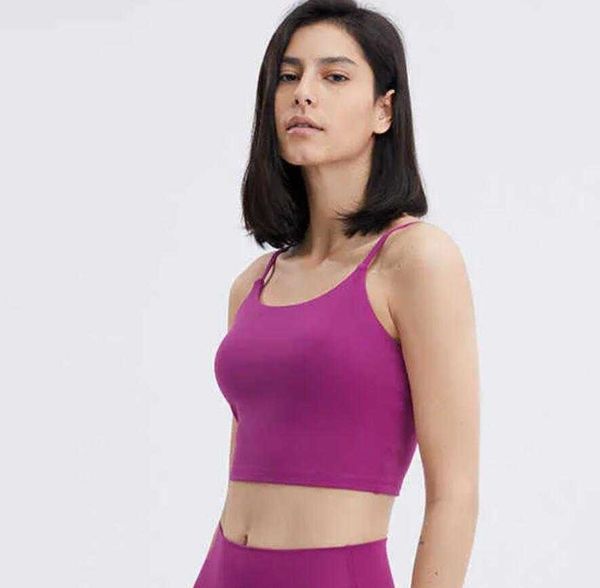lu-183 women thin straps yoga training outfit vest fitness tank underwear with removable chest pad lady half sling sports bra, White;red
lu-183 women thin straps yoga training outfit vest fitness tank underwear with removable chest pad lady half sling sports bra, White;red