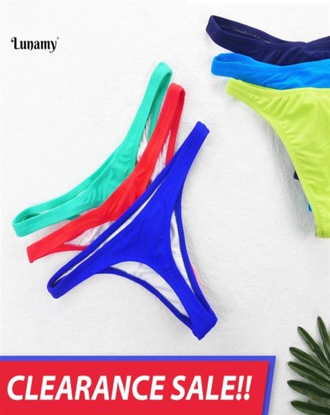 clearance lunamy bikini thong swimwear women bottoms solid color bikini tback brazilian swimming panties275t2994222
clearance lunamy bikini thong swimwear women bottoms solid color bikini tback brazilian swimming panties275t2994222