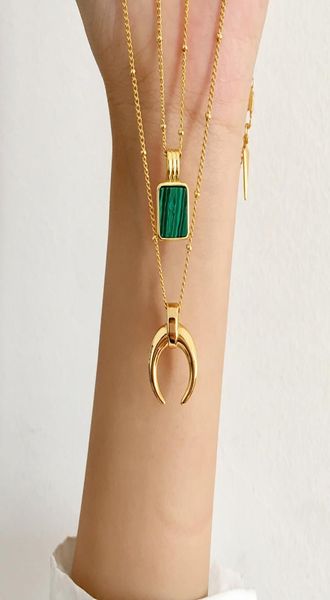 luxury jewelry women designer necklace gold square malachite pendant necklaces ins fashion earrings and diamond clavicle chain jew2203635, Silver
luxury jewelry women designer necklace gold square malachite pendant necklaces ins fashion earrings and diamond clavicle chain jew2203635, Silver