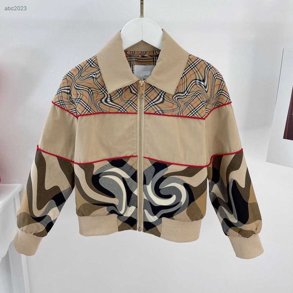 new designer kids lapel jacket multi color striped cross design baby clothes size 100-160 cm child long sleeved zipper coat aug09, Blue;gray
new designer kids lapel jacket multi color striped cross design baby clothes size 100-160 cm child long sleeved zipper coat aug09, Blue;gray