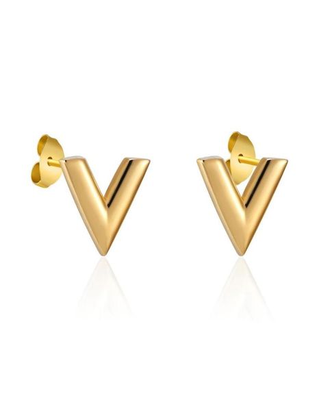 new arrivals exquisite stereoscopic v pattern stud earrings for women man titanium steel earrings piercing jewelry1263506, Golden;silver
new arrivals exquisite stereoscopic v pattern stud earrings for women man titanium steel earrings piercing jewelry1263506, Golden;silver