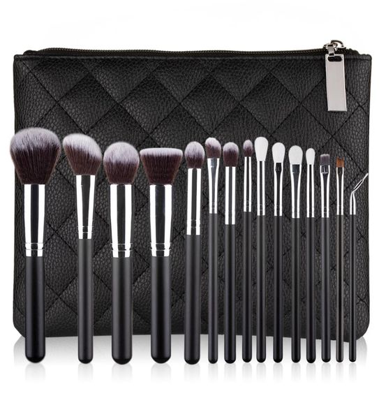 15pcs black makeup brushes set powder contour foundation eyeshadow lip blush brush soft professional synthetic hair make up brush 4184467
15pcs black makeup brushes set powder contour foundation eyeshadow lip blush brush soft professional synthetic hair make up brush 4184467