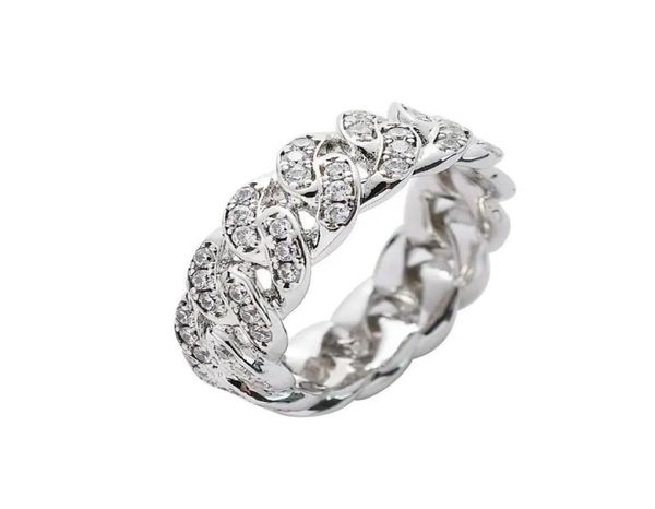 designer rings cuba chain ring full of zircon trend men039s and women039s bandring tail ring hip hop street personalized acc4996652, Silver
designer rings cuba chain ring full of zircon trend men039s and women039s bandring tail ring hip hop street personalized acc4996652, Silver