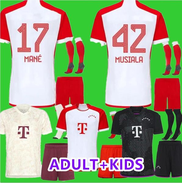 kane 23 24 bayern munich soccer jersey joao cancelo de ligt sane 2023 2024 suit shorts football shirt musiala gnabry goretzka muller men kid, Black;yellow
kane 23 24 bayern munich soccer jersey joao cancelo de ligt sane 2023 2024 suit shorts football shirt musiala gnabry goretzka muller men kid, Black;yellow