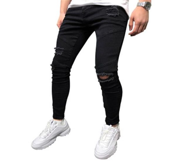man solid color jeans fashion trend placket button zipper hole denim pant designer male autumn allmatch casual skinny jean1262716, Blue
man solid color jeans fashion trend placket button zipper hole denim pant designer male autumn allmatch casual skinny jean1262716, Blue