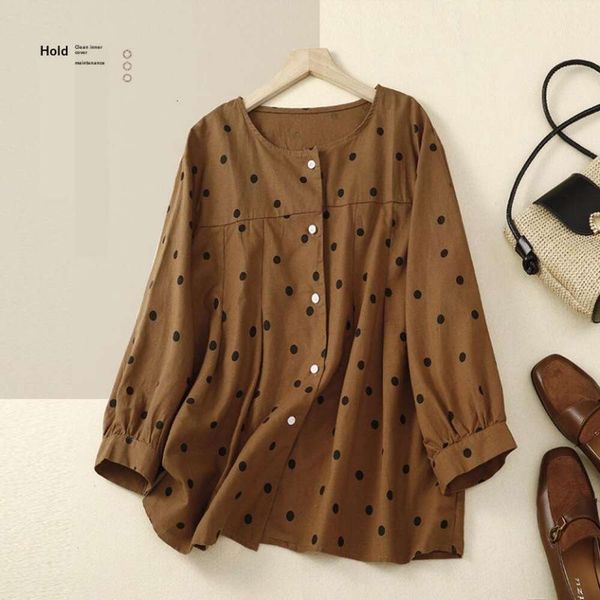 lantern sleeve long sleeved shirt womens autumn loose age reducing retro figure flattering cotton and linen, White
lantern sleeve long sleeved shirt womens autumn loose age reducing retro figure flattering cotton and linen, White