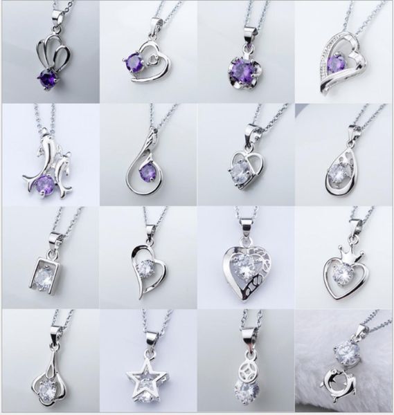 20pcslot simple silver heart love necklaces for women crystal zircon pendants fashion jewelry mix style length 45cm whole3890054
20pcslot simple silver heart love necklaces for women crystal zircon pendants fashion jewelry mix style length 45cm whole3890054