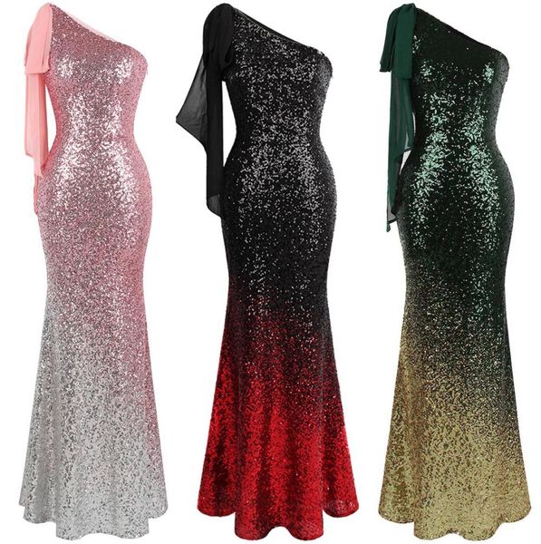 angelfashions women039s asymmetric ribbon gradient sequin mermaid long prom party gown dress evening dresses black pink green 6701047, Black;red
angelfashions women039s asymmetric ribbon gradient sequin mermaid long prom party gown dress evening dresses black pink green 6701047, Black;red