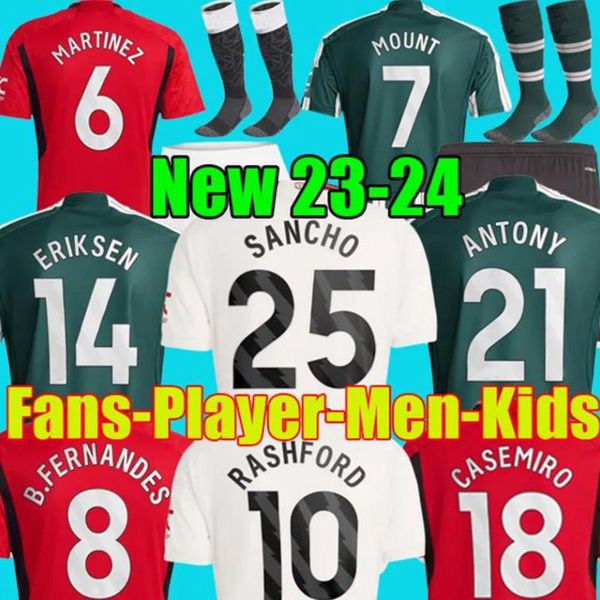 23 24 rashford soccer jerseys mans utds antony martinez casemiro eriksen garnacho manchesters b.fernande football shirt men women uniforms, Black;yellow
23 24 rashford soccer jerseys mans utds antony martinez casemiro eriksen garnacho manchesters b.fernande football shirt men women uniforms, Black;yellow