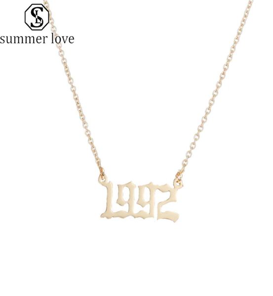 birth years stainless steel necklace initial year number necklace birthday gift charm friendship old english arabic mumerals jewel5779320, Silver
birth years stainless steel necklace initial year number necklace birthday gift charm friendship old english arabic mumerals jewel5779320, Silver