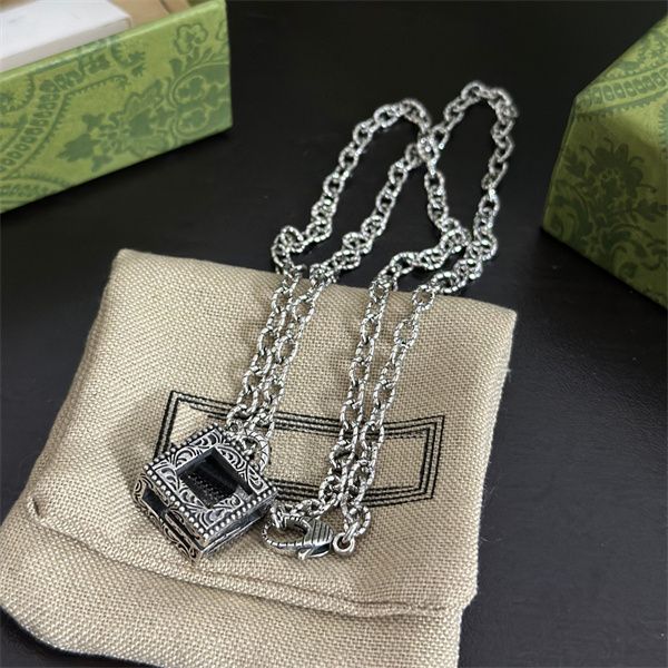 designer pendant necklaces double letter g logo chains necklaces luxury women fashion jewelry metal ggity silvery necklace gift 9955, Silver
designer pendant necklaces double letter g logo chains necklaces luxury women fashion jewelry metal ggity silvery necklace gift 9955, Silver