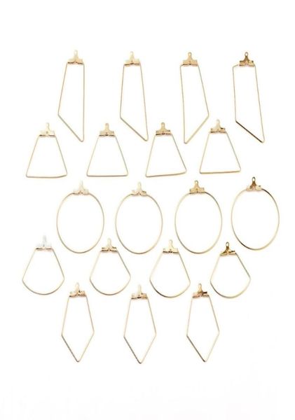 about 20pcsbox 304 stainless steel hoop earrings rhombus trapezoidsectorringtrapezoid for dangle earring jewelry making1956162, Golden;silver
about 20pcsbox 304 stainless steel hoop earrings rhombus trapezoidsectorringtrapezoid for dangle earring jewelry making1956162, Golden;silver