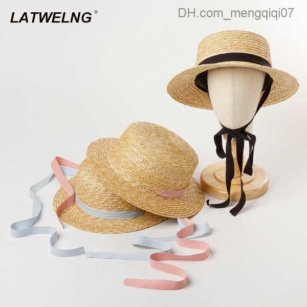 caps hats wholesale children's straw hats bandages women's summer beach hats 52cm head children's flat sun hat z230815, Yellow
caps hats wholesale children's straw hats bandages women's summer beach hats 52cm head children's flat sun hat z230815, Yellow