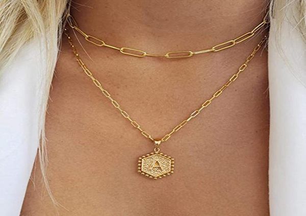 women personalized 18k 14k gold layered paperclip link chain stainls steel alphabet initial letter pendant necklace jewelry7949193, Silver
women personalized 18k 14k gold layered paperclip link chain stainls steel alphabet initial letter pendant necklace jewelry7949193, Silver