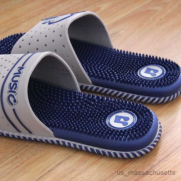 slipper massage slippers men' cool slippers summer home indoor soft bottom acupoint massage slippers bathroom anti-skid slippers r2308, Black;grey
slipper massage slippers men' cool slippers summer home indoor soft bottom acupoint massage slippers bathroom anti-skid slippers r2308, Black;grey
