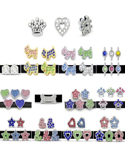 10pcs 8mm crystal rhinestone slide charms fit for 8mm wristband bracelet belt pet collar 5 styles can choose lssc134051147010, Black
10pcs 8mm crystal rhinestone slide charms fit for 8mm wristband bracelet belt pet collar 5 styles can choose lssc134051147010, Black